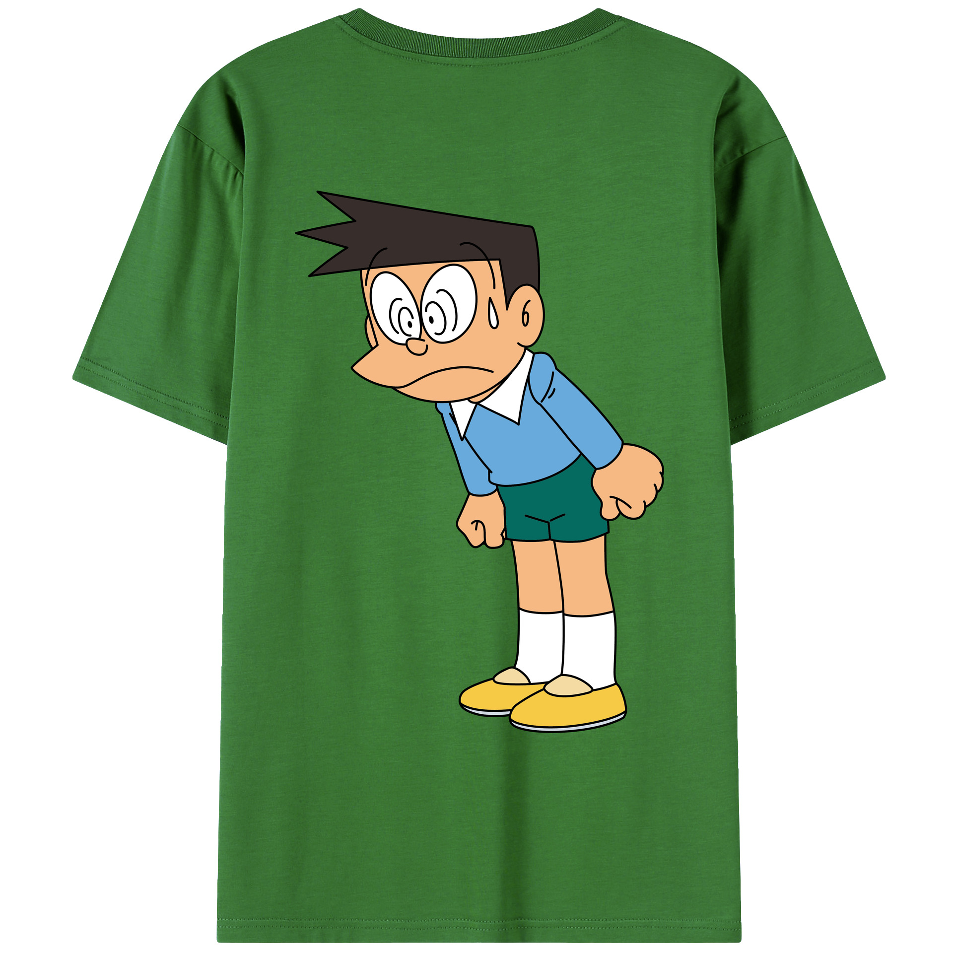 （画像用） ドラえもん 骨川 スネ夫 Doraemon Honekawa Suneo レディース半袖Tシャツ(バックプリント)
